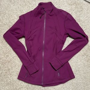 Plum lululemon jacket